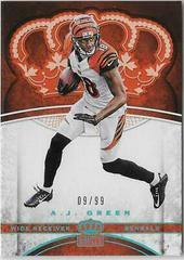 A.J. Green [Light Blue] Football Cards 2017 Panini Crown Royale Prices