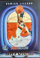 Damian Lillard #23 Basketball Cards 2023 Panini Hoops Skyview Prices