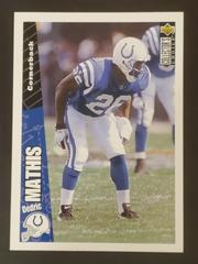 Dedric Mathis #U193 Football Cards 1996 Collector's Choice Update Prices