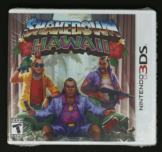 Shakedown Hawaii New Item Box And Manual Nintendo Ds