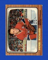 Henri Richard Hockey Cards 1966 Topps Prices
