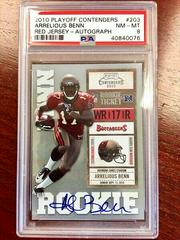 Arrelious Benn [Red Jersey Autograph] #203 Football Cards 2010 Playoff Contenders Prices