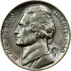 1940 Coins Jefferson Nickel Prices