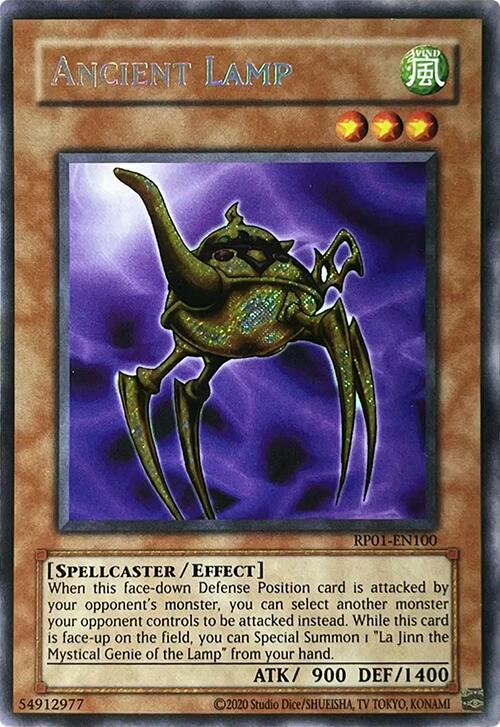 Ancient Lamp RP01-EN100 YuGiOh Retro Pack 2024