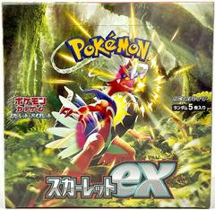 Booster Box Pokemon Japanese Scarlet Ex Prices
