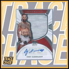 Cody Garbrandt #SL-CGB Ufc Cards 2022 Panini Chronicles UFC Silhouettes Autographs Prices