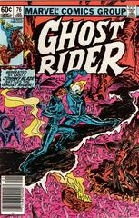 Ghost Rider [Newsstand] #76 (1983) Comic Books Ghost Rider Prices
