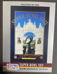 1990 Pro Set Super Bowl XXII | Super Bowl XXII Football Cards 1990 Pro Set Super Bowl 160