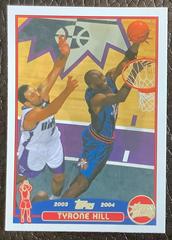 Tyrone Hill Basketball Cards 2003 Topps Prices