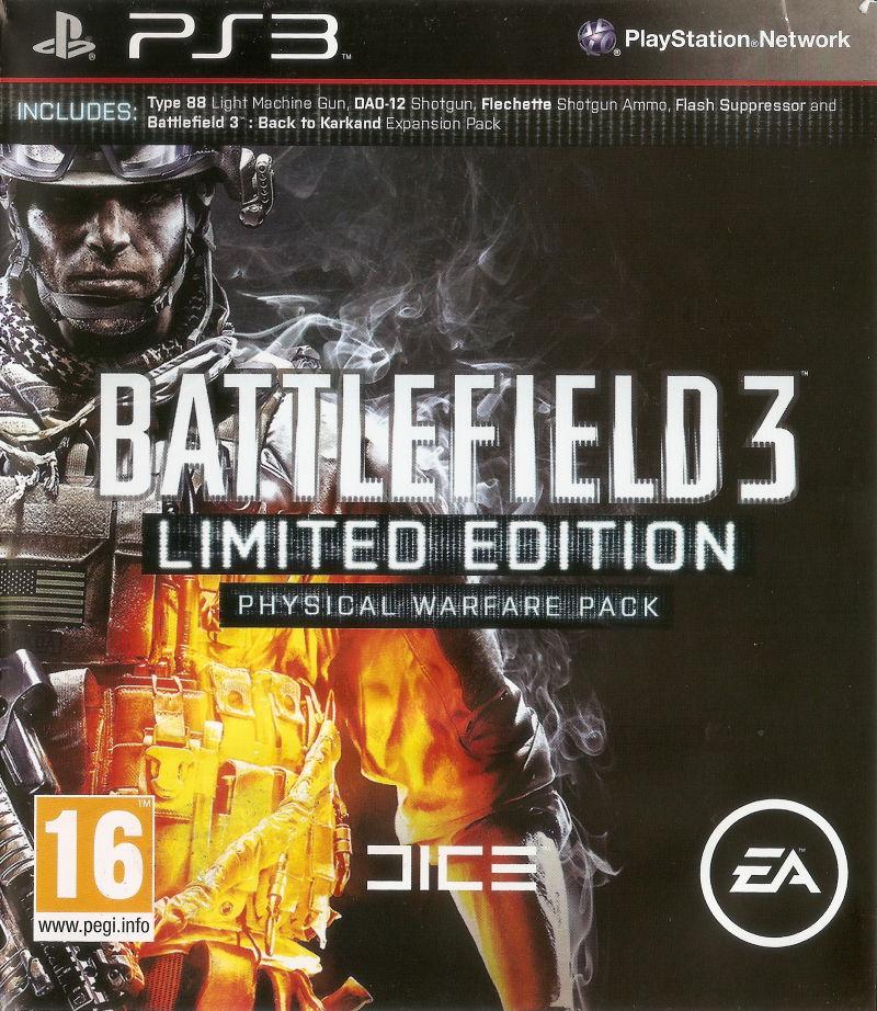 Battlefield 3 [limited Edition Physical Warfare Pack] Prices Pal 