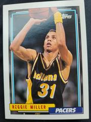 Miller | Reggie Miller Basketball Cards 1992 Topps
