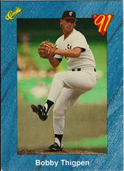 Bobby Thigpen #T31 Baseball Cards 1991 Classic Prices