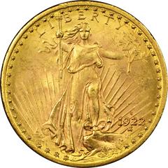 1922 S Coins Saint-Gaudens Gold Double Eagle Prices