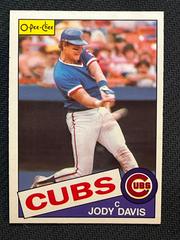 Jody Davis #384 Baseball Cards 1985 O Pee Chee Prices