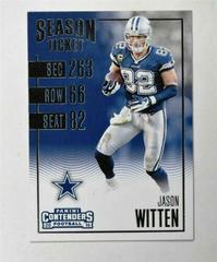 Jason Witten #2 Football Cards 2016 Panini Contenders Prices