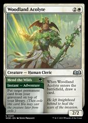 Woodland Acolyte // Mend the Wilds #241 Magic Wilds of Eldraine Prices