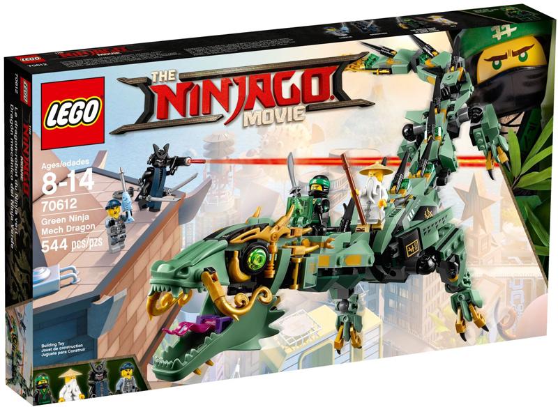 Green Ninja Mech Dragon #70612 LEGO Ninjago Movie