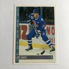 Joe Sakic Hockey Cards 1992 O-Pee-Chee Prices