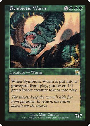 Symbiotic Wurm [Foil] Magic Onslaught