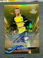 Marco Reus [Gold Refractor] Soccer Cards 2017 Topps Chrome UEFA Champions League Prices