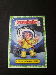 Crafty Coraline [Green] #31a Garbage Pail Kids Book Worms Prices