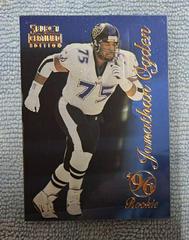 Jonathan Ogden [Blue] #109 Football Cards 1996 Select Certified Prices