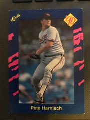 Pete Harnisch #44 Baseball Cards 1990 Classic Prices