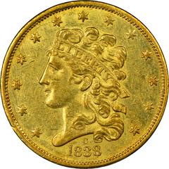 1838 C Coins Classic Head Half Eagle Prices