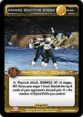 Orange Reactive Strike [Foil] C41 Dragon Ball Z Movie Collection Prices