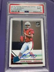 Kyler Murray #152 Football Cards 2019 Donruss Optic Rated Rookie Autographs Prices