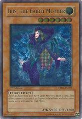 Iris, the Earth Mother [Ultimate Rare 1st Edition] YuGiOh Cyberdark Impact Prices