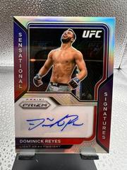 Dominick Reyes [Silver] Ufc Cards 2021 Panini Prizm UFC Sensational Signatures Prices