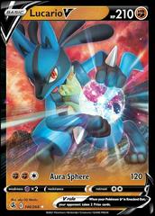 Lucario V Foil Pokémon Carta Em Português 78/189