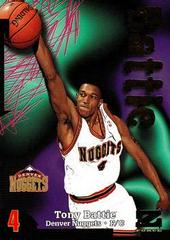 Tony Battie Basketball Cards 1997 Skybox Z Force Prices