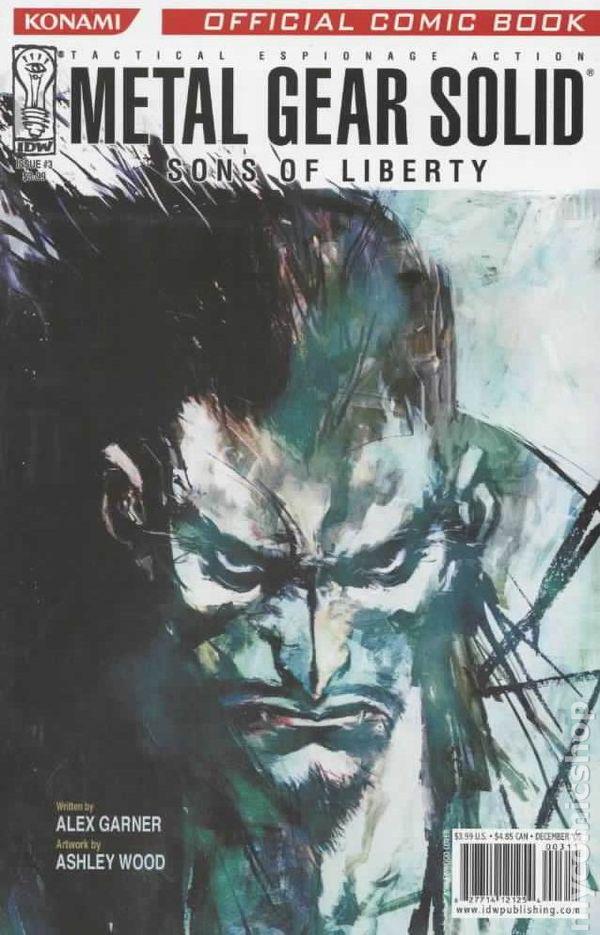 Metal Gear Solid: Sons of Liberty [Cover B] #3 (2005) Comic Books Metal Gear Solid: Sons of Liberty