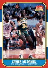 Xavier McDaniel Basketball Cards 1986 Fleer Prices