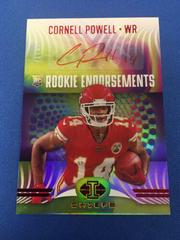 Cornell Powell [Red] #RE-38 Football Cards 2021 Panini Illusions Rookie Endorsements Autographs Prices