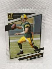 Aaron Rodgers [Gold] #17 Football Cards 2021 Panini Clearly Donruss Prices