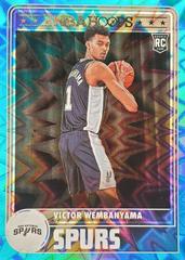 Victor Wembanyama [Teal Explosion] #298 Basketball Cards 2023 Panini Hoops Prices