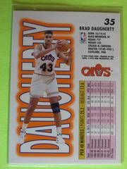 Reverse | Brad Daugherty Basketball Cards 1993 Fleer