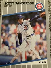 Scott Sanderson #U-78 Baseball Cards 1989 Fleer Update Prices