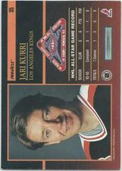 Back | Jari Kurri Hockey Cards 1993 Pinnacle All Stars