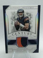 Mitchell Trubisky [Holo Silver] Football Cards 2018 National Treasures Century Materials Prices