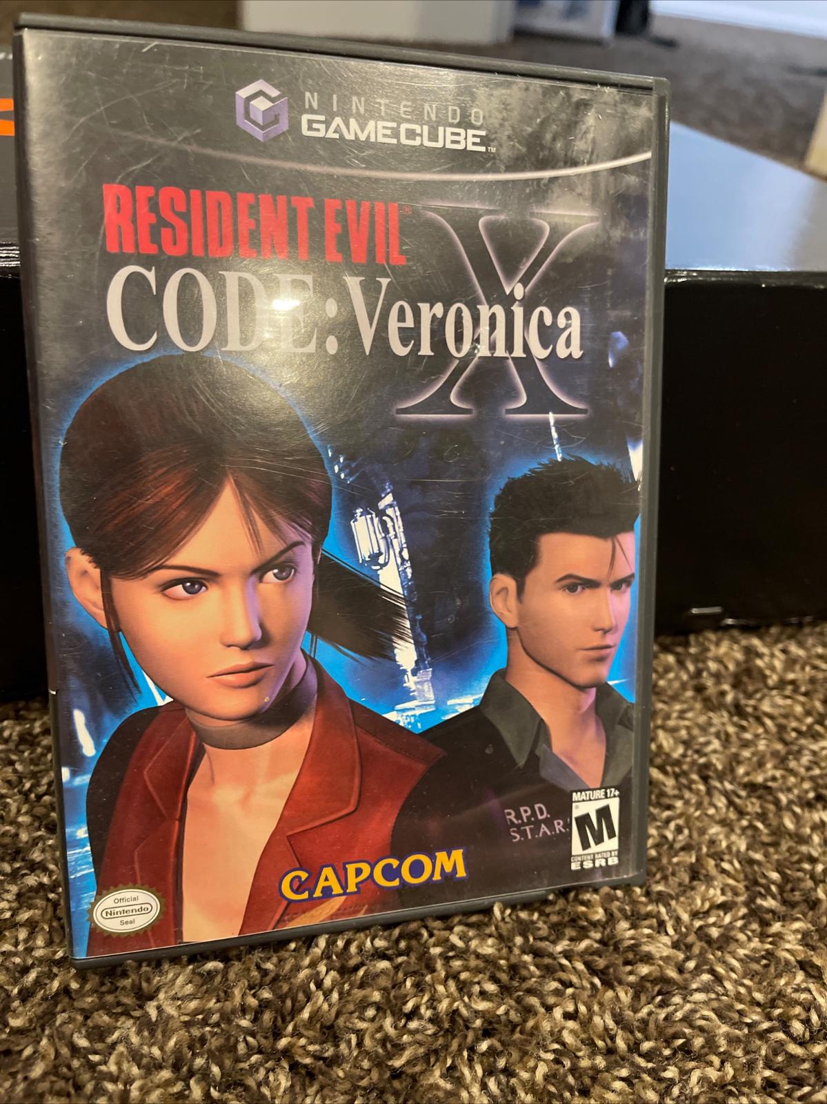 Resident Evil Code Veronica X | Item, Box, and Manual | Gamecube