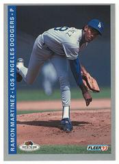 Ramon Martinez #42 Baseball Cards 1993 Fleer Fruit of the Loom Prices