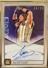 AJ Styles #A-AJ Wrestling Cards 2020 Topps WWE Transcendent Autographs Prices