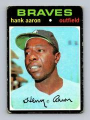 Hank Aaron #400 Baseball Cards 1971 Topps Prices