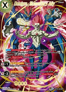 Demigra, Momentary Ally [SPR] BT13-123 Dragon Ball Super Supreme Rivalry