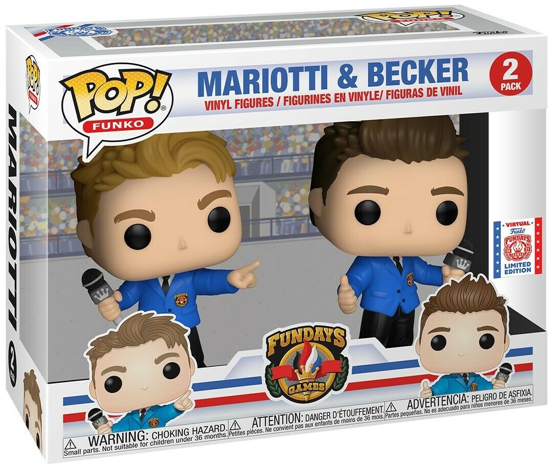 Mariotti & Becker 2 Pack Funko Pop Special Edition