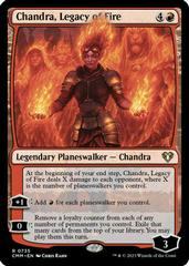Chandra, Legacy of Fire Magic Commander Masters Prices